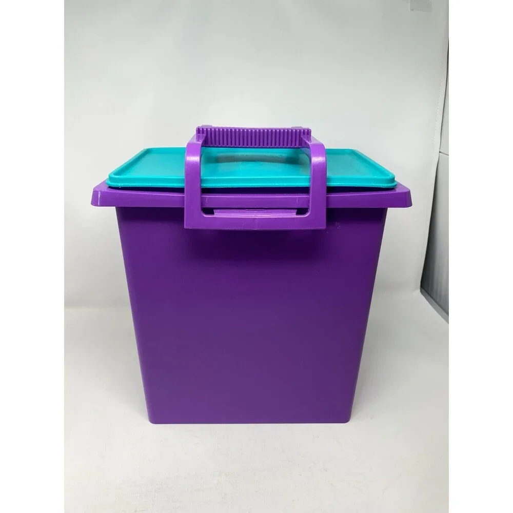 Tupperware‎ Hostess Beach Bright Picnic Totes & Cup Teal & Purple Retro Set